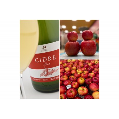 シードル:CIDRE【北海道産リンゴ100%】750ml×1本(箱入) me032-045c