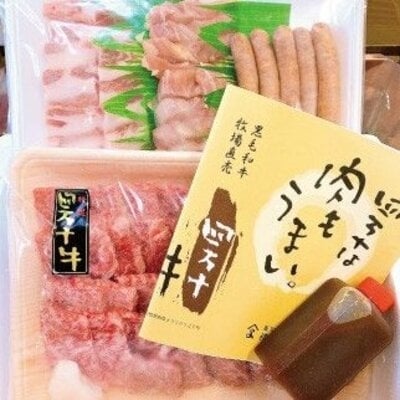 四万十牛のバーベキューセット1㎏(精肉のみ)5人前【野菜は含まれません】R5-720