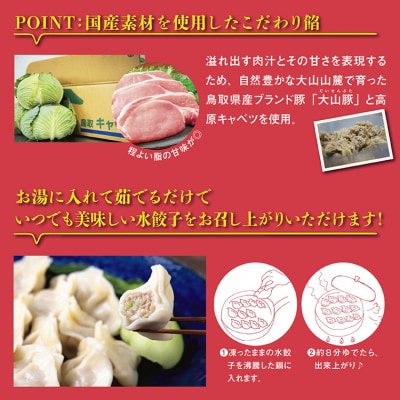 台湾水餃子(豚水餃子30個入り)