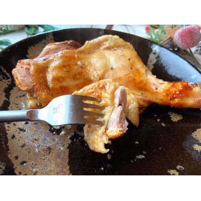 鳥取県産「鳥取のとり」ローストレッグ(バジル)4本セット