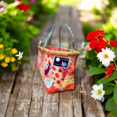 はいからさんの一閑張りバッグ‐オリジナル限定品