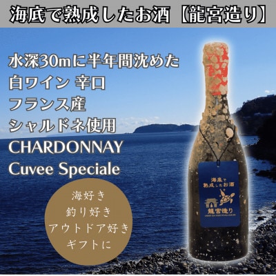 【海底に半年沈めて熟成した白ワイン】辛口 CHARDONNAY Cuvee Speciale #22