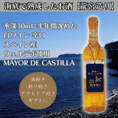 【海底に半年沈めて熟成した白ワイン】辛口 MAYOR DE CASTILLA #26