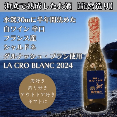 【海底に半年沈めて熟成した白ワイン】辛口 LA CRO BLANC 2024 #28