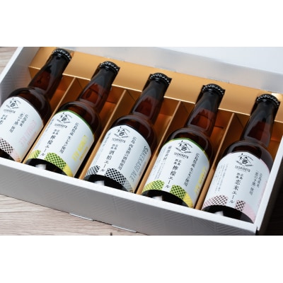 広島西条　テシゴトエール　3種　5本セット【発泡酒】【レモン】【酒粕】【広島】