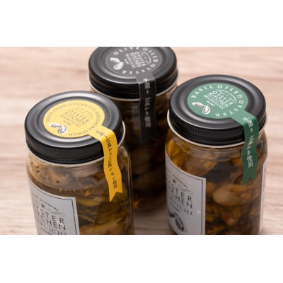 広島安芸津産　牡蠣オリーブオイル漬け 3本セット