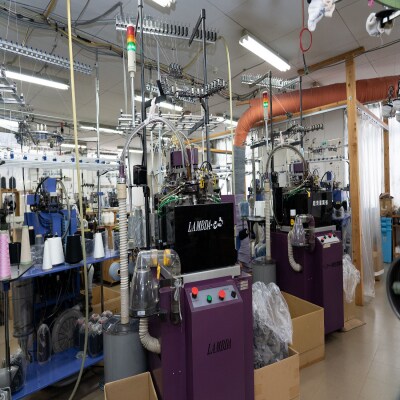 転倒予防くつ下どんどんウォーク2足組　ピンク　22～23cm