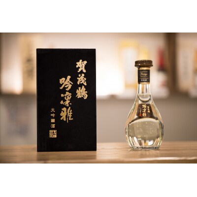 大吟醸 賀茂鶴 吟凛雅　クリスタル硝子瓶入
