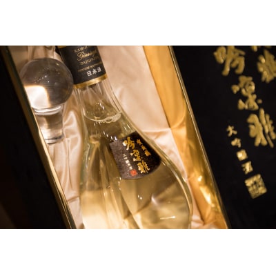 大吟醸 賀茂鶴 吟凛雅　クリスタル硝子瓶入