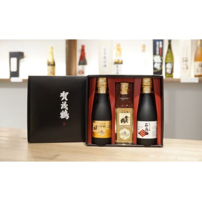 賀茂鶴プレミアムセット【大吟醸・純米大吟醸　贅沢飲み比べ】