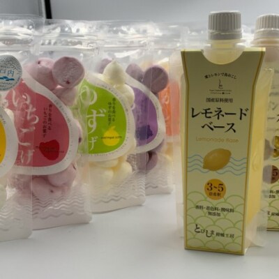 とびしま詰め合わせセットE(れもんげ、レモネードベースなど14種)