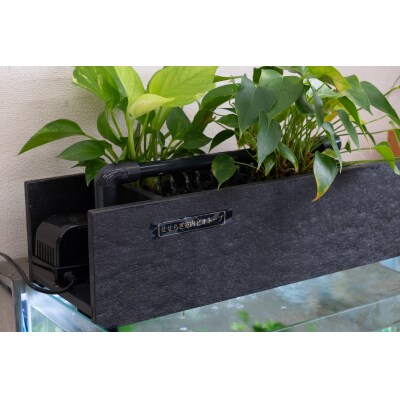 せせらぎビオトープ　45cmろ過装置・縁あり水槽用(※水槽はついていません)