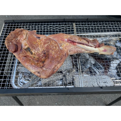 栄肉　スペシャルBBQ骨付き鹿肉