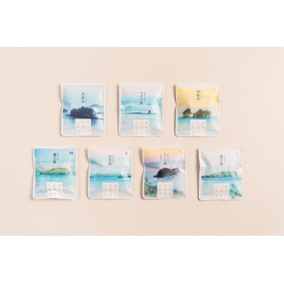 ドリップコーヒー　飲み比べ　瀬戸内安芸津七島巡　ギフトセット 7種×2箱