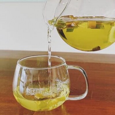 栽培期間中農薬不使用　ノンカフェイン　焙煎まこも茶　50g×3袋