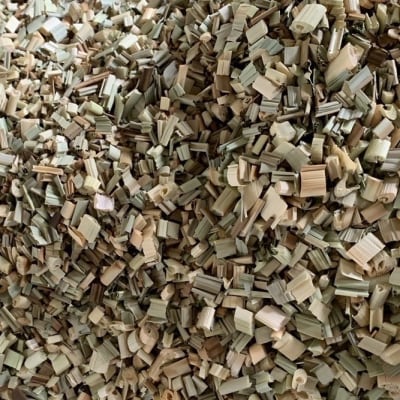 栽培期間中農薬不使用　ノンカフェイン　焙煎まこも茶　50g×3袋