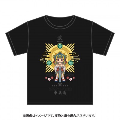 「広島 TEAM iXA」の三種の神器コラボTシャツ feat.白鳥神社(L) 