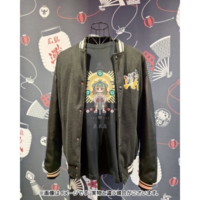 「広島 TEAM iXA」の三種の神器コラボTシャツ feat.白鳥神社(2XL)