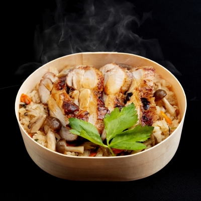 冷凍　東広島こい地鶏わっぱめし　220g×2個