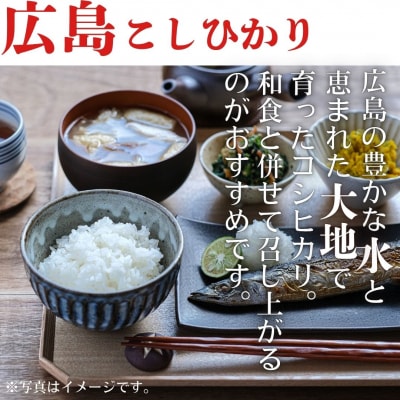 令和7年産　広島県産米　コシヒカリ　無洗米　5kg
