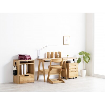 学習デスク(スキップ 上棚)