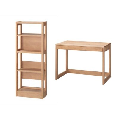 学習デスク2点セット(カルロ 100本体・45ラック)