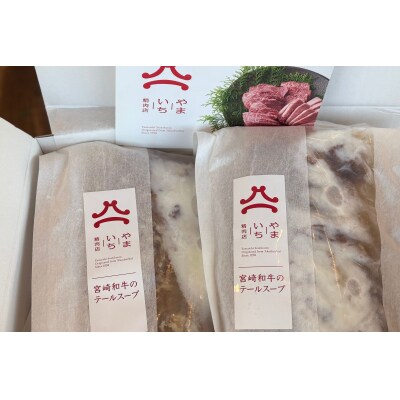 やまいち特製 和牛テールスープ 300g×5袋