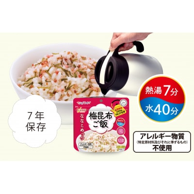 サタケの非常食 7年保存ご飯3日分セット