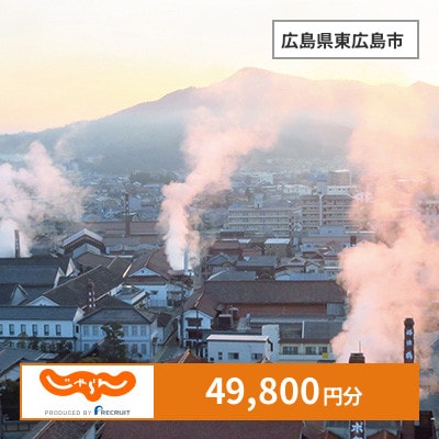 【じゃらんふるさと納税クーポン】 広島県東広島市でつかえる49,800円 クーポン