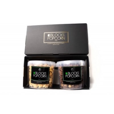 ポップコーン専門店 詰め合わせBOX2箱 ノンオイルのエアポップ 5個入り 