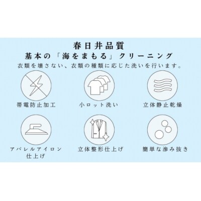 宅配クリーニング　春日井品質(10点コース)