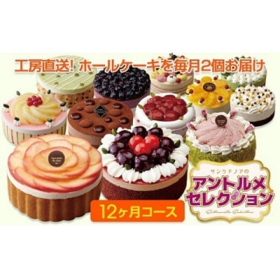 【定期便】アントルメセレクション　12ヶ月コース