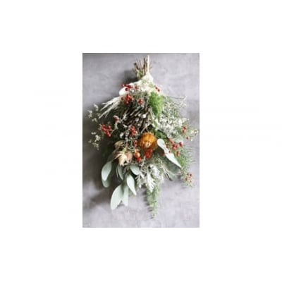 Xmas限定[ お任せ ]クリスマススワッグ クリスマス　おしゃれ