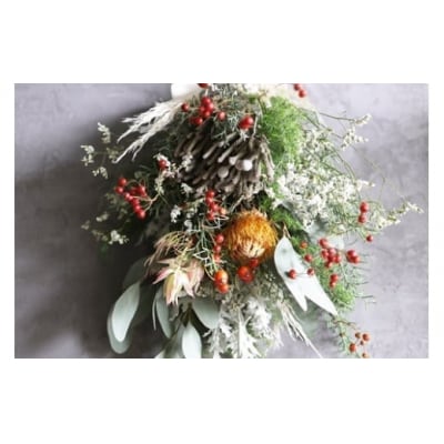 Xmas限定[ お任せ ]クリスマススワッグ クリスマス　おしゃれ