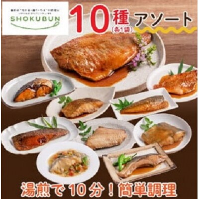 料理人が作った　お魚　惣菜10種のセット