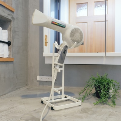 マルチドライヤースタンド　色:ホワイト(WH)　MDS-WH