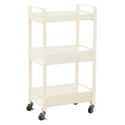 ストレージワゴンLarge　色:ホワイト(WH)　SWL-WH