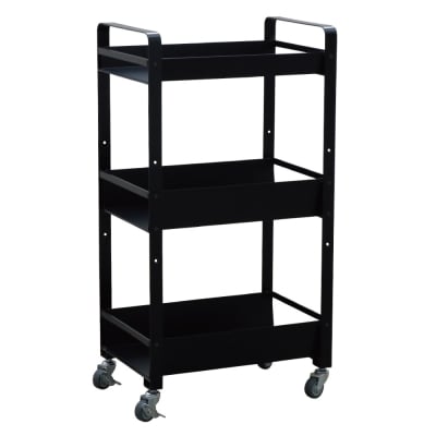 ストレージワゴンLarge　色:ブラック(BK)　SWL-BK