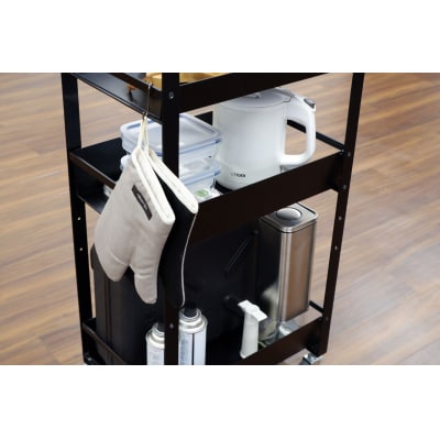 ストレージワゴンLarge　色:ブラック(BK)　SWL-BK