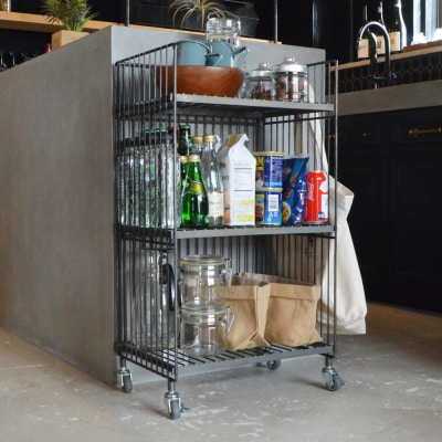 ワイヤーワゴン(レギュラー・ダブル)WW-WW-RD　