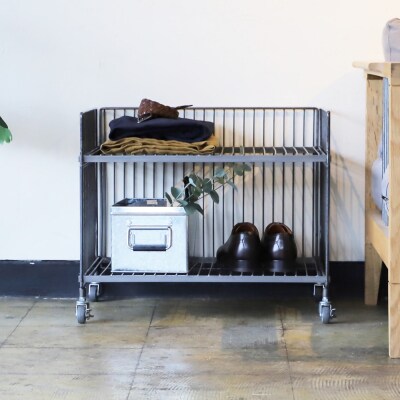 ワイヤーワゴン(ワイド・シングル)WW-WW-WS