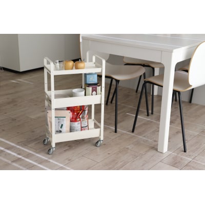 ストレージワゴン　色:ホワイト(WH)　SW-WH