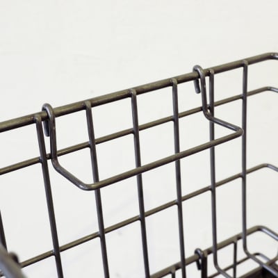 ワイヤーバスケットトロリー(15L)WW-WBTRL-15L