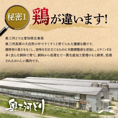 【調理済】奥三河どりの串焼き なんこつ 20本　味付:タレ