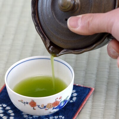 普段使いに「煎茶」200g×4本・茶缶付き (H047102)