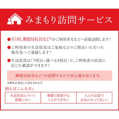 神埼市内みまもり訪問サービス(12ヶ月) (H068103)