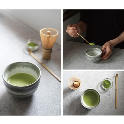 【美濃焼】SALIU 茶流×伸光窯 野点抹茶碗 氷柱【株式会社ロロ】[MBZ065]