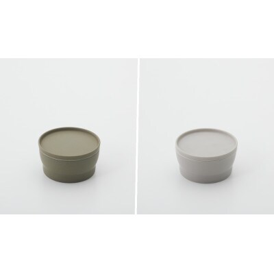 042 StackStockマット　プレートM・ボウルM 4点セットMatcha×Sesame