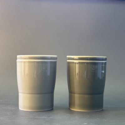 052　StackStockグロス　 カップ/プレートS Matcha×Sesame4Pセット