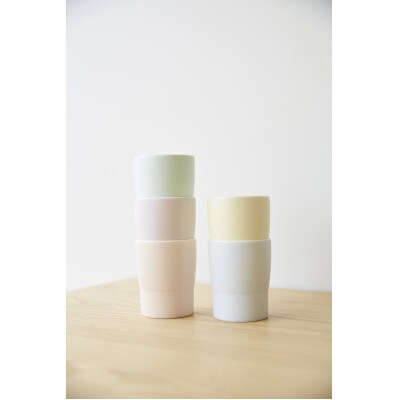 017　StackStock カップ ペアセット 桜色2個